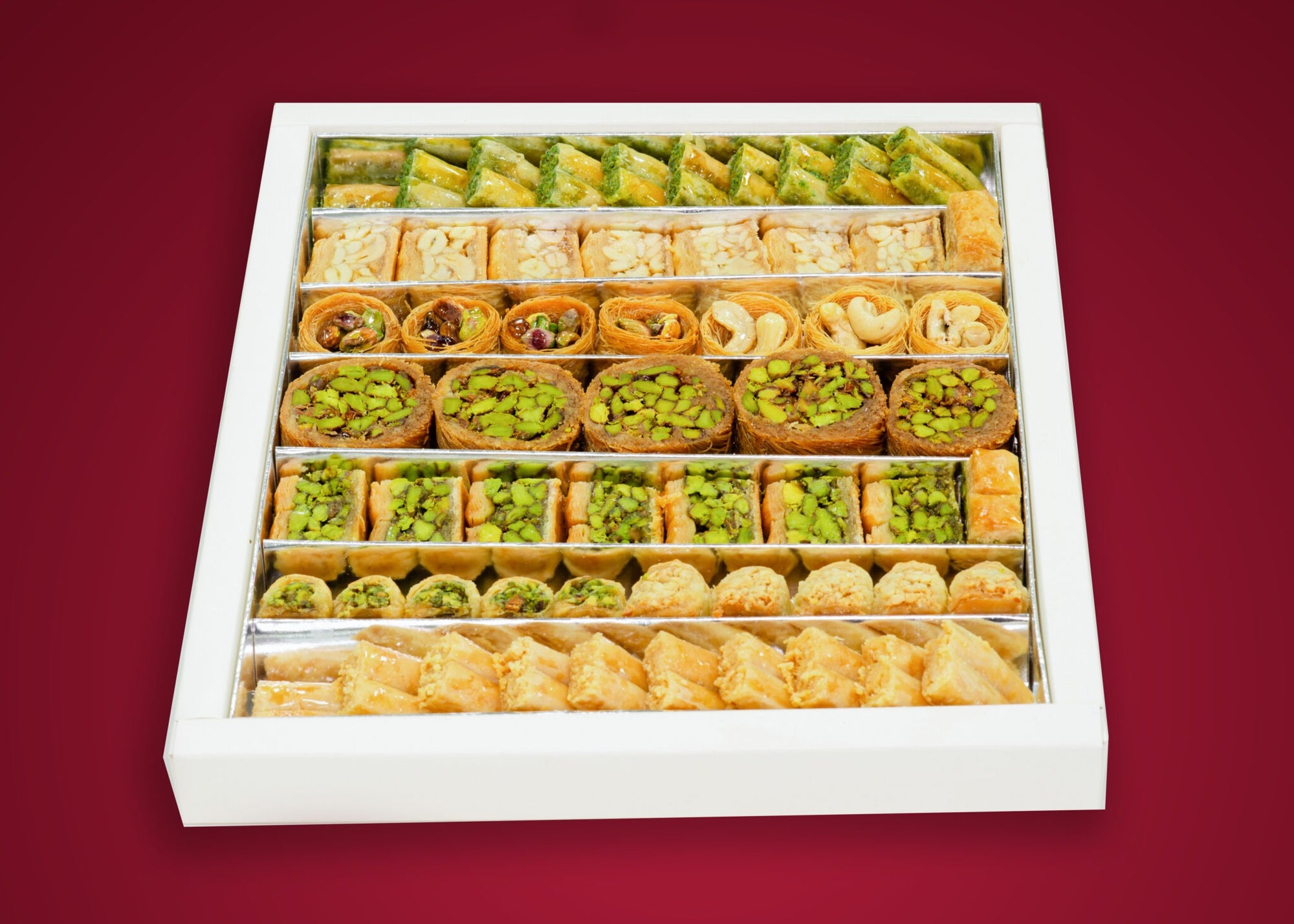 Beklava Mix mit Pistazien&Cashew